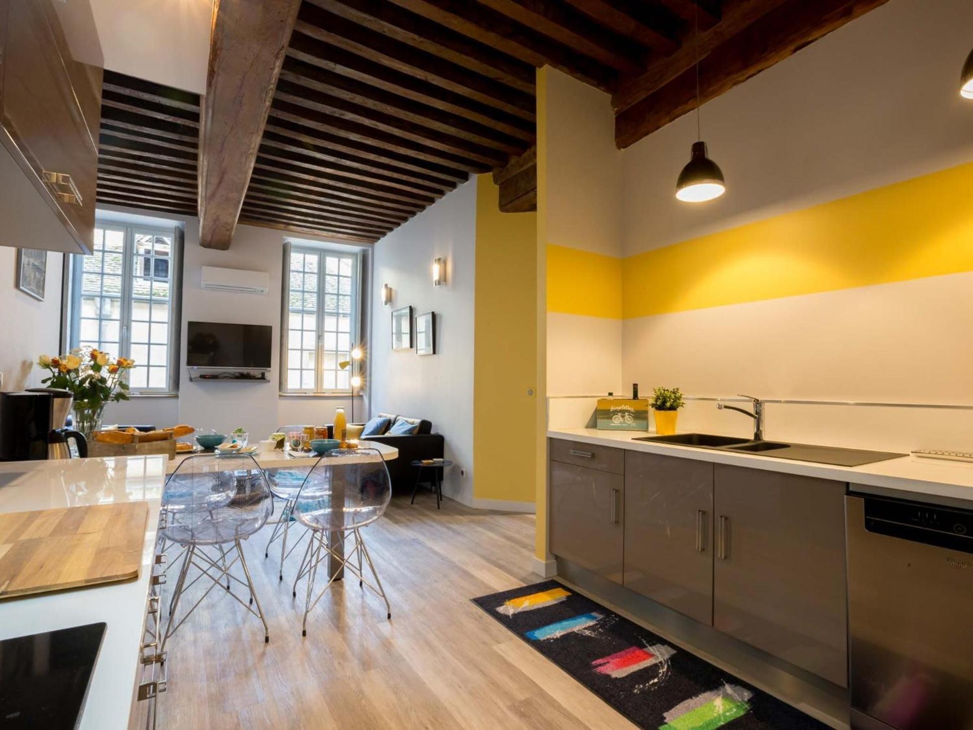 Residence Beaune Sweet Home, 4 Appartements D'Exception Avec Parking Inclus ห้อง รูปภาพ